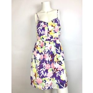 J crew floral dress size 4